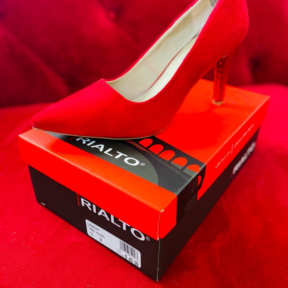 Rialto Women's Red Heels